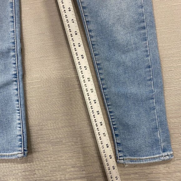 Levi's 720 Jeans Womens 29 x 30 High Rise Super Skinny Light Wash Stretch Denim - Picture 9 of 15